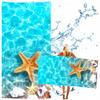 Ocean Summer Beach Towel Microfiber Quick-Drying 3D 150X75 Cm