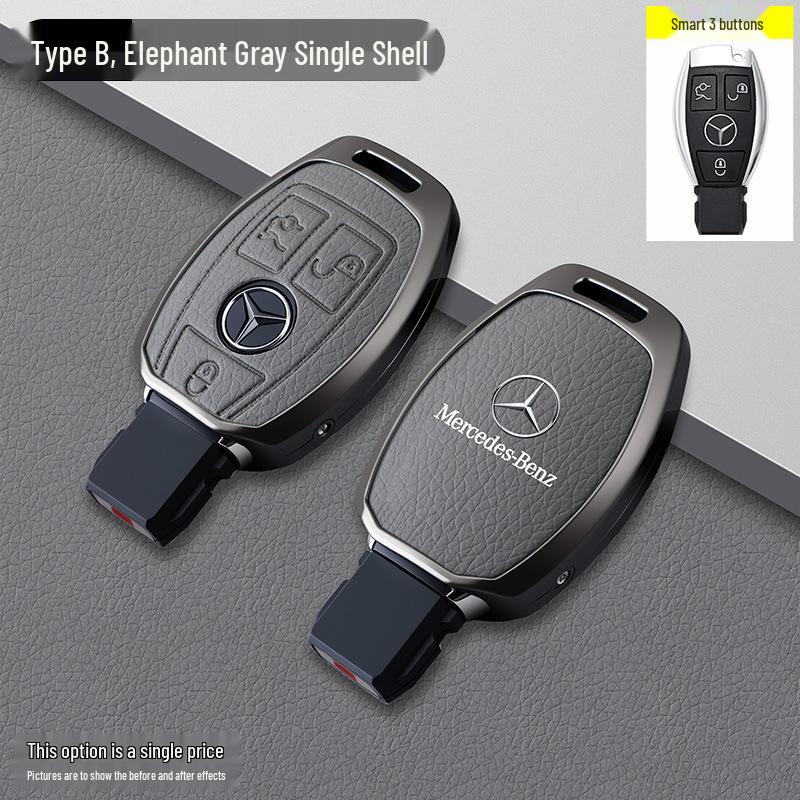 Mercedes-Benz A-Class Elephant Grey Key Case