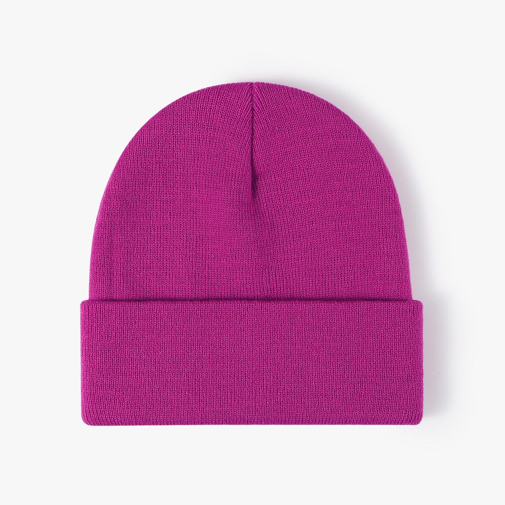 Hat, Winter, Versatile, Students, Knitted Cap, Men, Fashion Warm, Cold Cap, Thickened, Ear Protection, Black Woolen Cap