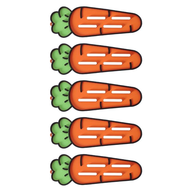 

Set of 5 Funny Carrot Shape Kitchen Pot Cover Stand Pad Antislip Base Spoon Rest For Ladles Tongs Cookware Accessories оранжевый