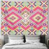 Boho Wall Tapestry Hippie Room Decor Aesthetic Tapestry Mandala Wall Hanging Dorm Room Decor Festival Decor Psychedelic Art Trip