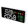 Decibel Meter 30 To 130db Wall Mounted Sound Level Reader 11 Inch LED Time Temperature Humidity Noise Meter
