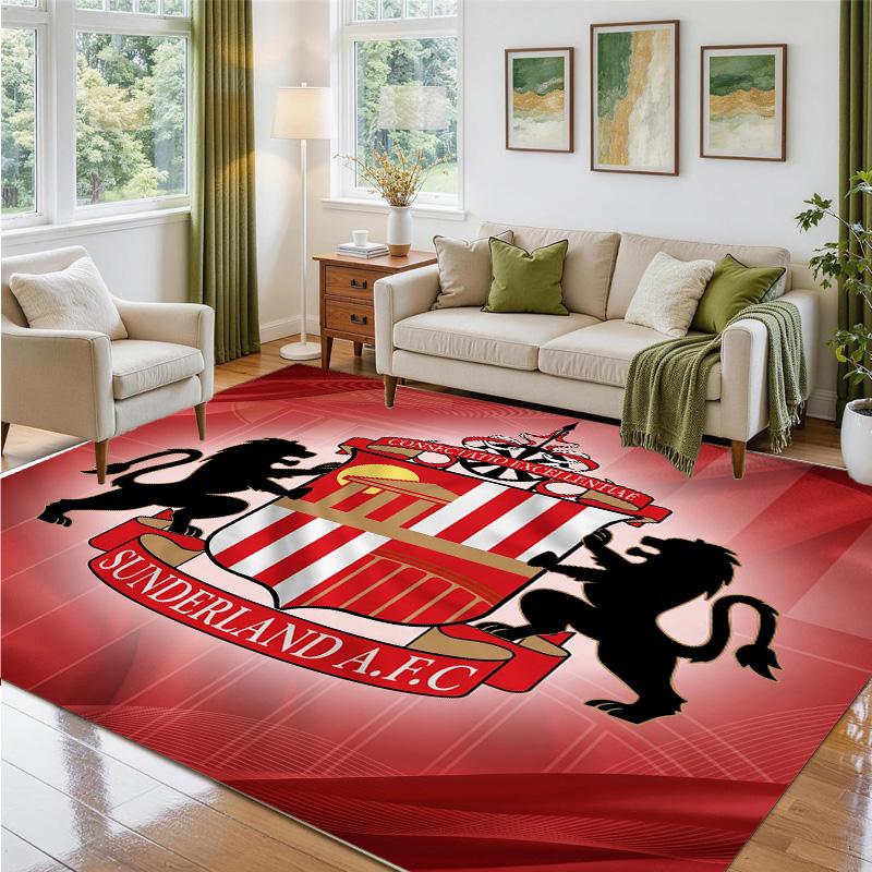 Sunderland Design Crystal Velvet Rug Soft Decorative Mat for Bedroom Entrance