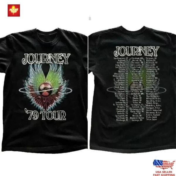 

Journey 1979 Concert Tour Vintage T-Shirt Unisex T-Shirt XXXL