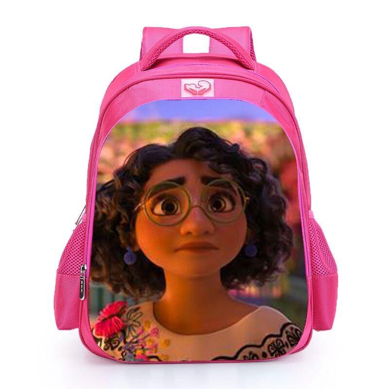 Encanto Mirabel Girls Backpack School Bag Bookbag Rucksack Shoulder Bag Kid Gift