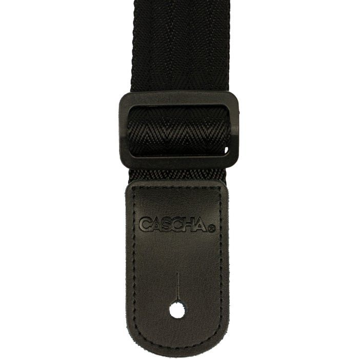 Cascha HH 2204 sangle ukulélé nylon noir