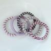 5pcs/set Hair Ties Colorful Twisted Knitted Rubber Bands Basic Elastic Hair Band Durable Ponytail Holder Women Hair Accessories