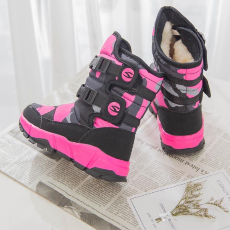 Креативные зимние детские зимние ботинки для девочек — фото 15