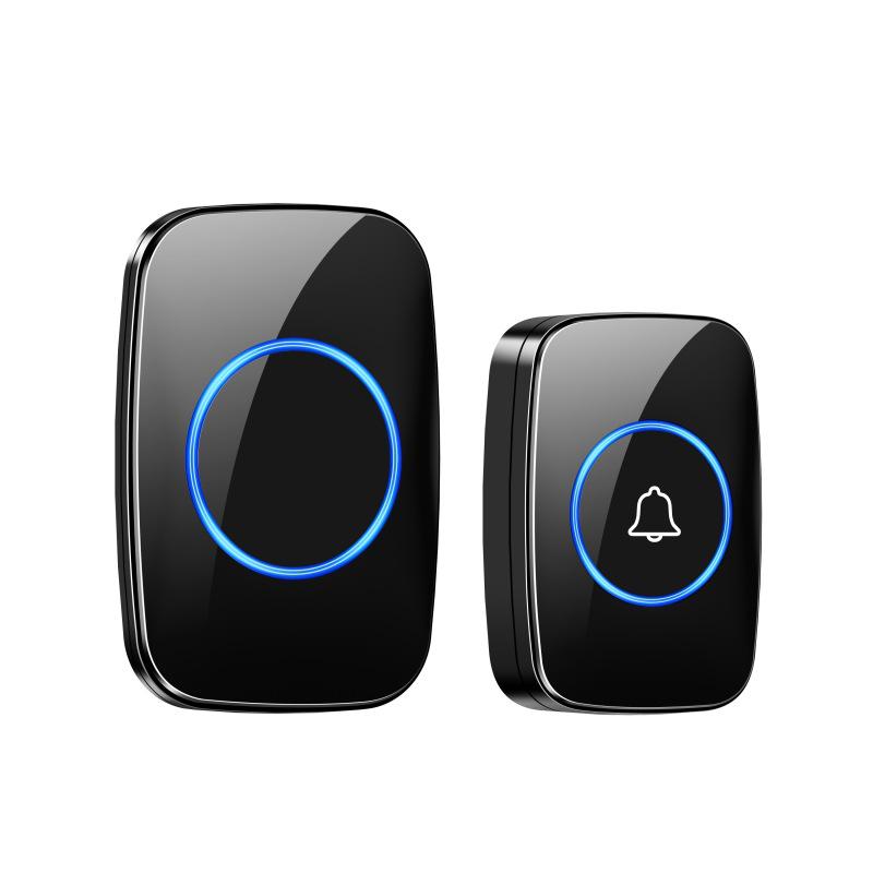 Household Wireless AC Digital Music Doorbell with Remote Control and One-to-One Caller