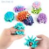 3D Printed Hedgehog Figurine Toys Cute Movable Pinecone-shaped Ornaments For Home Decor Smooth Integral Molding No Warping Edge