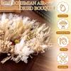 12Pcs Boho Dried Flower Bouquet Mini Dried Flower Mini Wedding Handmade Dry Flowers Decor Natural Branches Dog Tail Bunny Rabbit