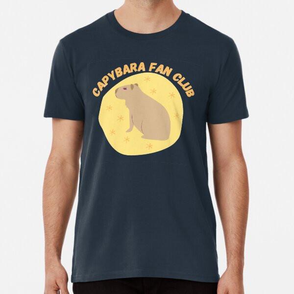 Capybara Fan Club T-Shirt S-5XL Best T-Shirt
