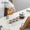 Nanshan Zen Ceramic Kung Fu Tea Set