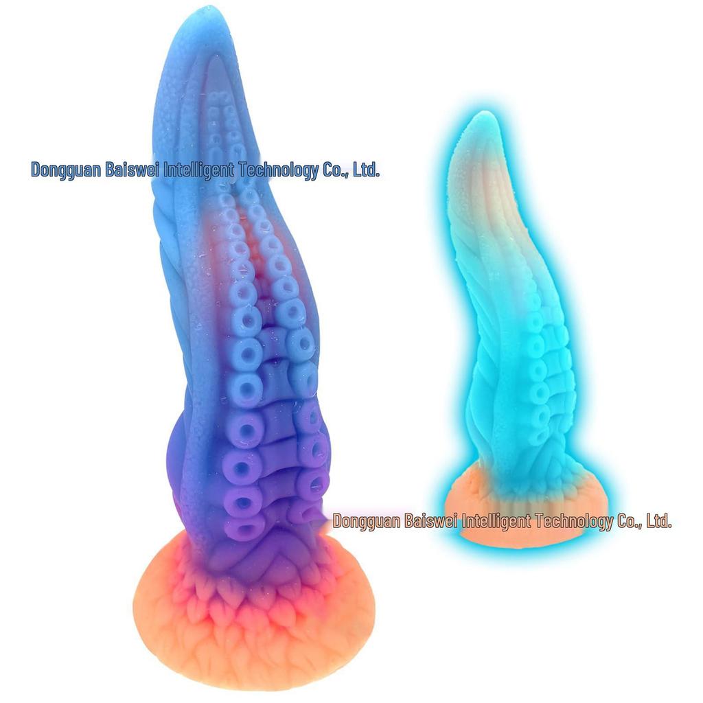 Alien Octopus Tentacle Anal Plug - Soft Silicone Flesh Expander for Men & Women