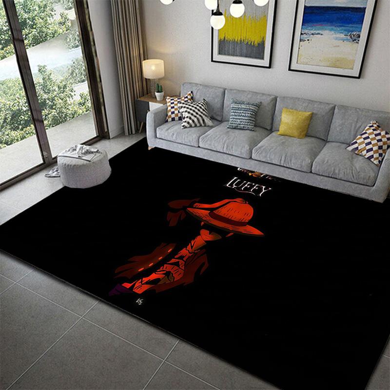 One Piece Samurai Carpet Rug for Living Room Bedroom Home Sofa Decoration,Kids play Non-slip Floor Mat