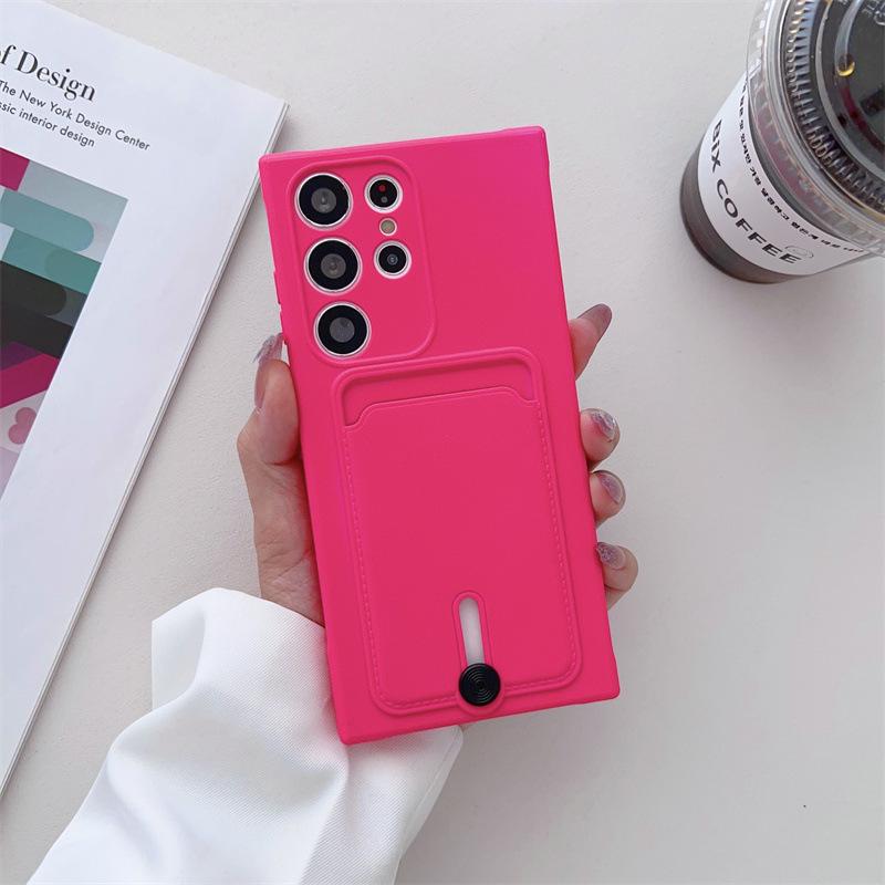 Samsung S11Ultra Mobile Phone Case Second-generation Card S11Ultra Card Bag A11 Soft A11 Anti-drop Protective Case