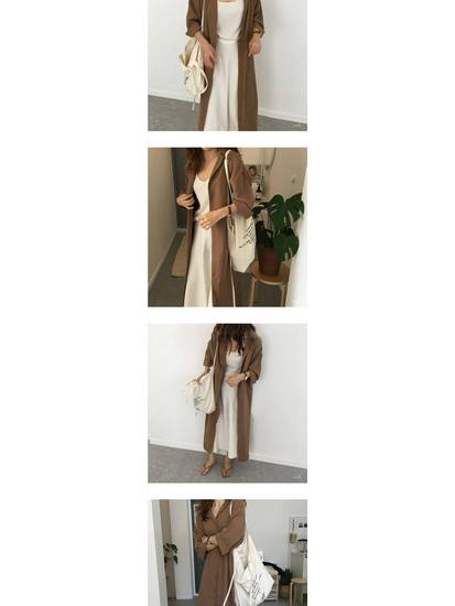 2025 Fall Slim Fit Lace-Up V-Neck Chic Lazy Style Shirt Dress