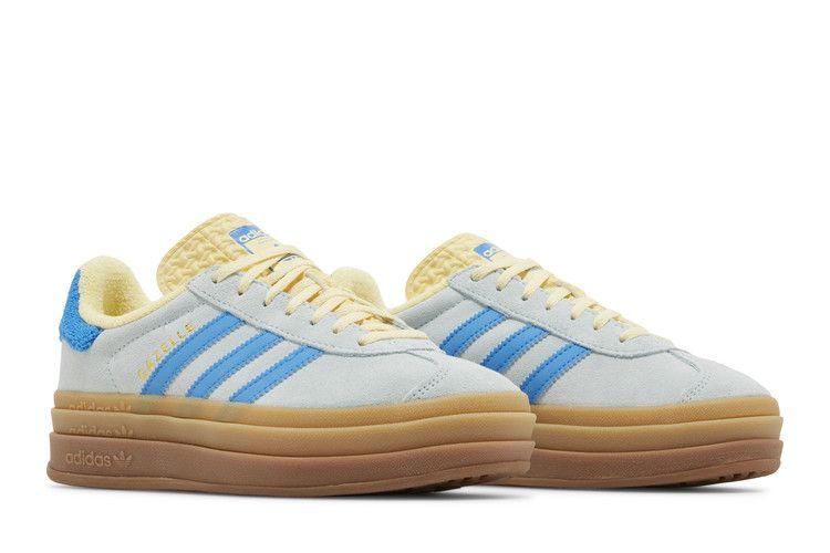 Women's Sneakers Adidas Gazelle Bold Almost Blue Yellow (Women's) Almost Blue/Bright Blue/Almost Yellow
