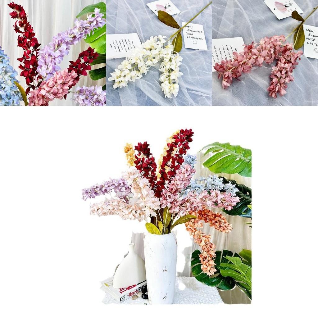 Artificial Hyacinth Wedding Arch Arrangement With Realistic Blooms For Party Decor