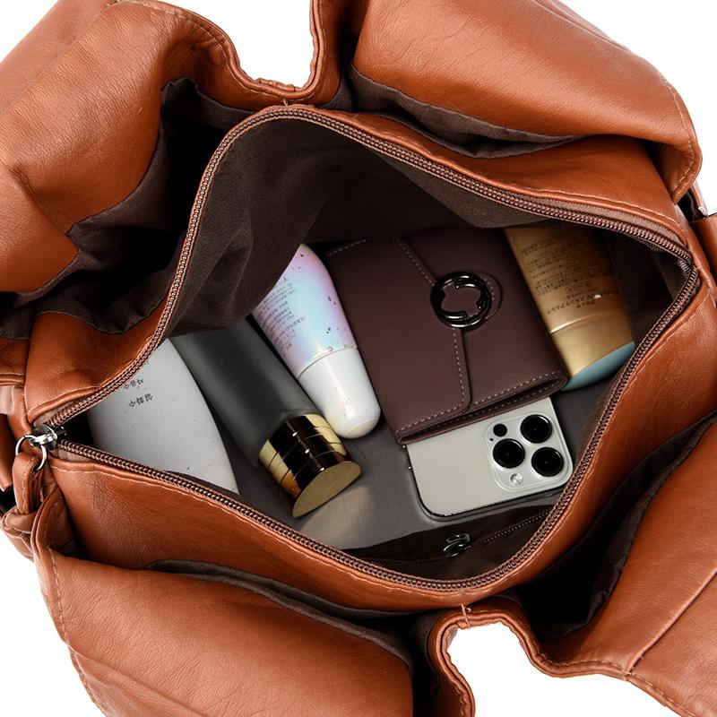 Luxury Women'S Designer Shopping Shoulder Crossbody Bag Ladies Large Capacity Leather Handbag Shopper Tote Brand Messenger Bag