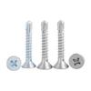 20/30pcs Cross Flat Head Self Drilling Tapping Screw Stainelss Steel Zinc Plated M3.5 M4.2 M4.8 Hardiflex Screw for Sheet Metal