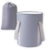 JUSTVEL Folding Bucket, Footbath Bucket, Insulated, Foldable, Outdoor Bucket, Portable, Compact, Versatile, Includes Storage Bag (Large)