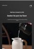 316 Stainless Steel Smart Insulated Teapot with Temperature Display, Tea Separator, and Wood Grain Handle - Large Capacity.