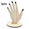 Hand-shaped Ring Stand Hand Shape Holder, 2D Wooden Jewelry Display for 3D Texture Rack Rings Necklace, Minimalist Dresser Decor, Decorative