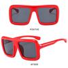 Big Oversized Square Sunglasses Punk UV400 Protection Thick Frame Sun Glasses for Women Men