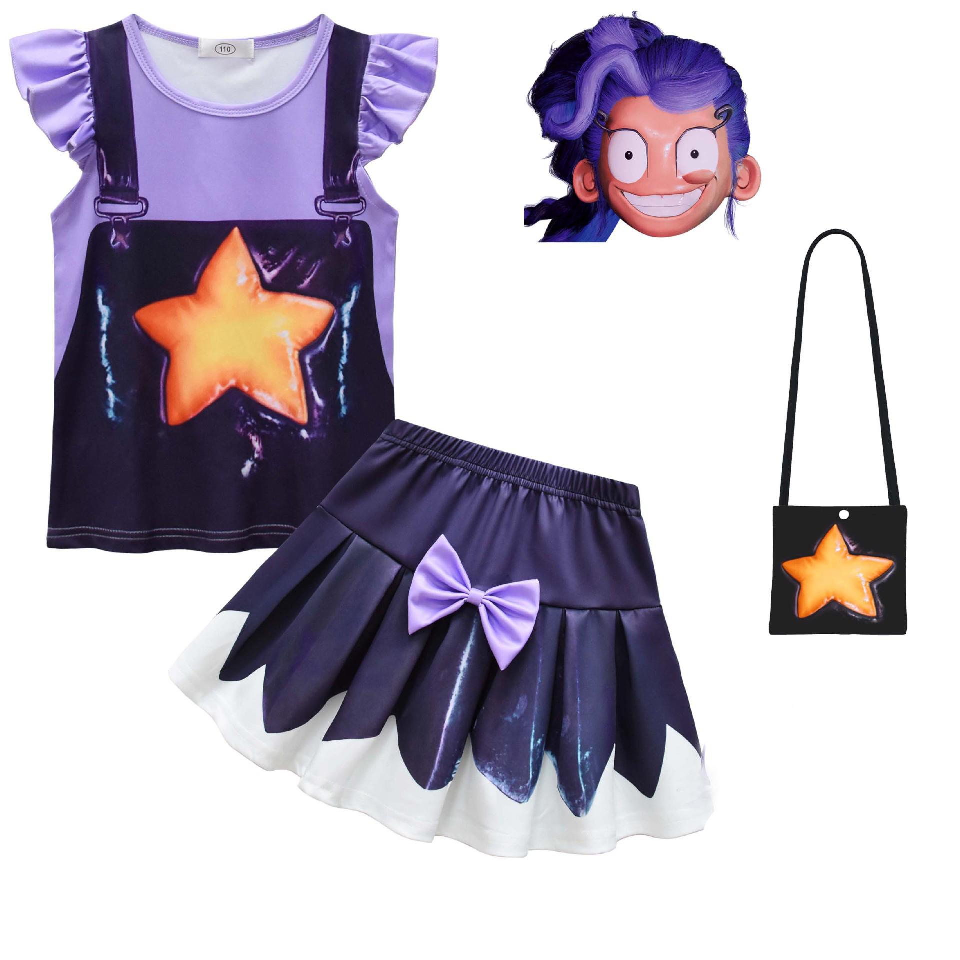 Enfants Déguisement Jeu Temps de Jeu Lily Costume Cosplay Fille Déguisement Bobi Chapitre 5 Lily Vêtements pour Enfants Halloween Carnaval Vêtements 140cm