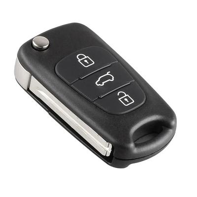 3 For Kia K2 K5 For Hyundai Picanto Flip Folding Key Case Car Key Shell Remote Key Shell 3 Buttons