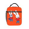 Great Simons Super Rabbit Insulated Lunch Bag Cooler Bag Reusable,Meal Container High Capacity Tote Lunch Box Food Handbags