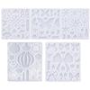 Chinese Earrings Silicone Mold Epoxy Resin Molds DIY Craft Bowknot Butterfly Ornament Pendant Keychain Jewelry Making