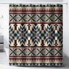 Colorful Rustic Shower Curtain Southwest Family Bathroom Decoration 180X 180Cm Waterproof Shower Curtain With 12 Hooks
