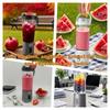 Portable Blender 600ML USB Rechargeable Electric Juicer Fruit Mixer Machine For Smoothies Personal Juicer Machine Outdoor Travel