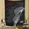 Vintage Rock Band Characters Radiohead Printed Large Wall Tapestry Indian Buddha Wall Decoration Witchcraft Bohemian Hippie