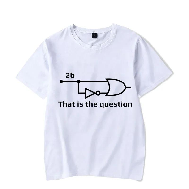 

Electrical Engineer That Is Question Funny T Shirt for Men Cotton Vintage TShirt Clothes Engineering Mens Tshirts Clothes S