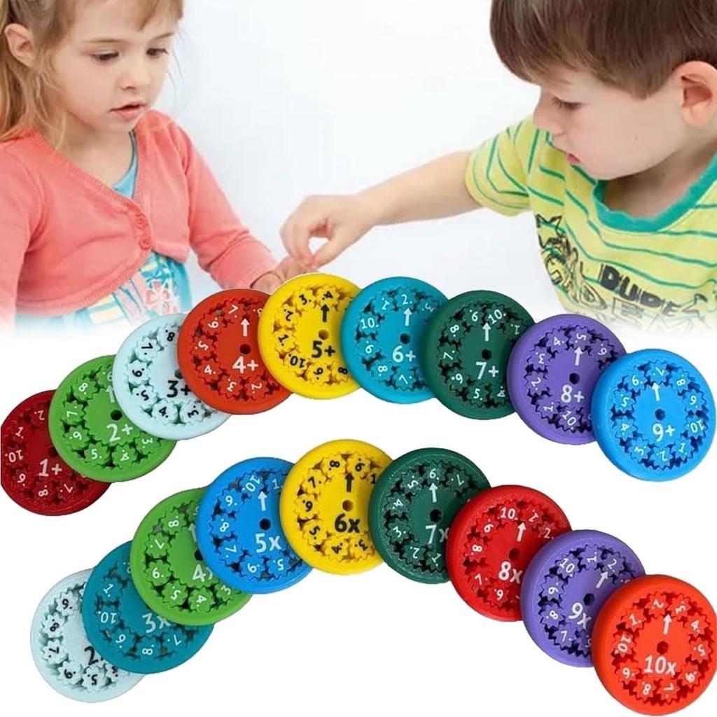 Math Fact Spinners, - Fidgeters Who Are Learning Math, Division And Multiplication On One