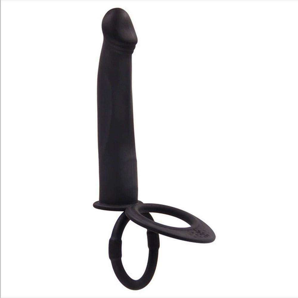Anal Beads Vibrating Cock Ring Wearable Anal Dildo with Vibrating Cock Ring 10 Vibration Modes Male Adult Toy Vibrating Cock Ring