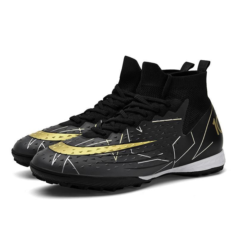 Amazon football shoes new youth adult outdoor training sports football shoes size 35-46