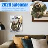 2026 -Themed Wall Calendar, Illustrated Calendar, Unique Christmas And Holiday Gift Ideas