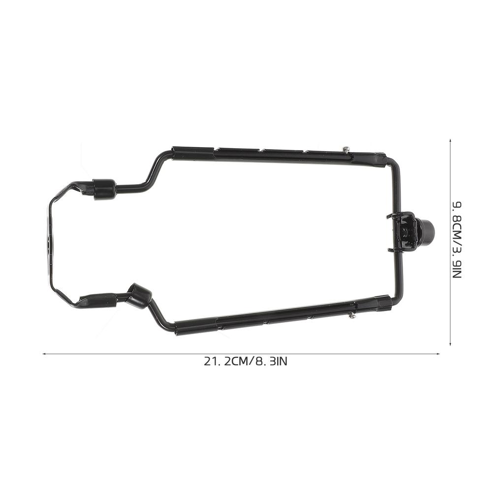 1 Set Lampenschirm Harp Halter Legierung Verstellbare Halterung für Tisch- und Stehlampen Ersatz-Beleuchtungszubehör DIY Lampenteile