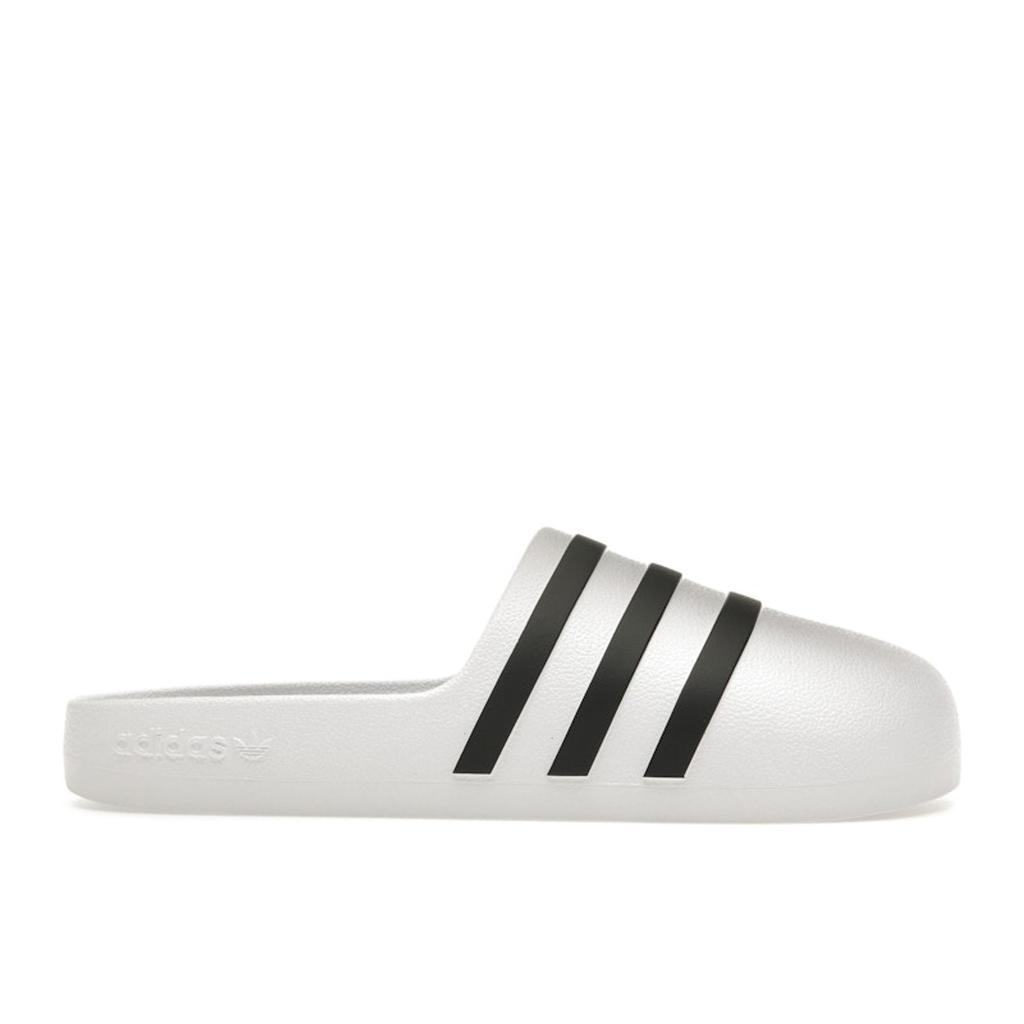 Adidas AdiFOM Adilette Slide White Black Unisex Sneakers Cloud-White Core-Black HQ7219