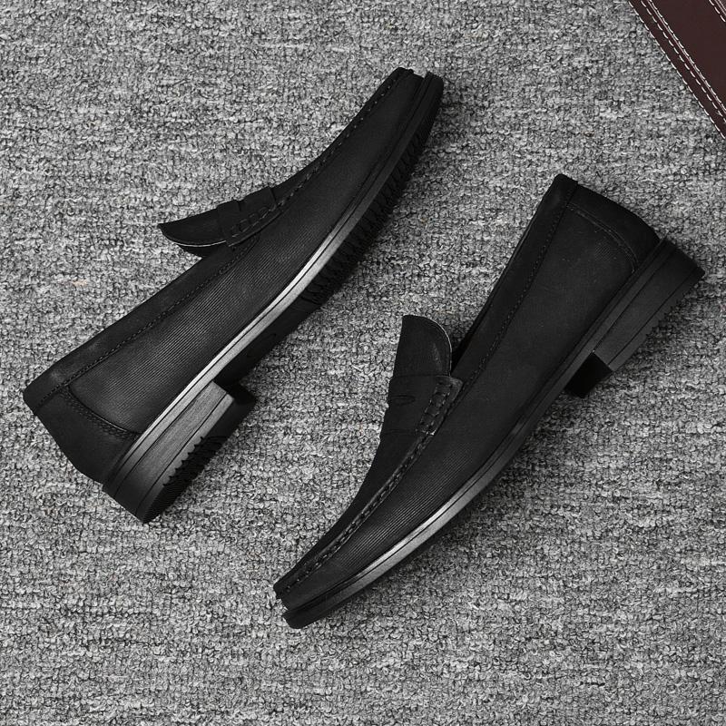Rote Luxus Herren Slipper Loafer Echtes Leder Formelle Schuhe Elegante Kleiderschuhe Hohe Qualität Herrenschuhe Freizeit Schuhe Mokassins