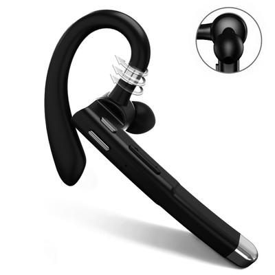 Single-Ear Business Earbud, Wireless Single Headset  Headphones with Mic Earbuds, Type-C Charging, for Business Office Trucker O