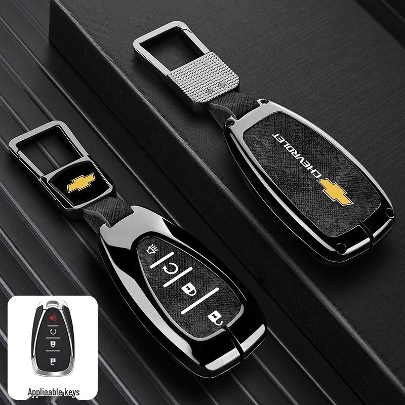 Chevrolet Key Case for Equinox, Malibu XL, Trax, Trailblazer, Orlando, Monza - Car Shell Cover