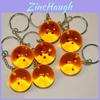 Design Atemporal Anime Dbz Dragon Ball Z Bola de Cristal Estrelas Chaveiro Pingente