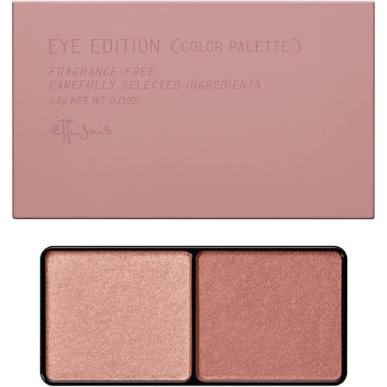 Ettusais Eye Edition (Цветовая палитра) 02 Розово-коричневые тени для век 3,8 г