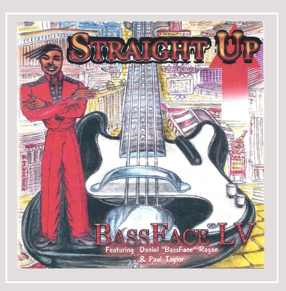 CD BASSFACE LV - Straight Up  Non Japan Jazz Used