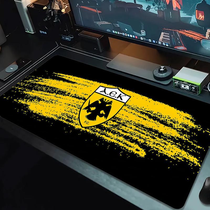 A.E.K. FC Lace Solid Color Mouse Pad Large Gaming Table Cushion Non-slip Laptop Tablet Big Mousepad XXL Mat Mini PC Playmat With Lock edge
